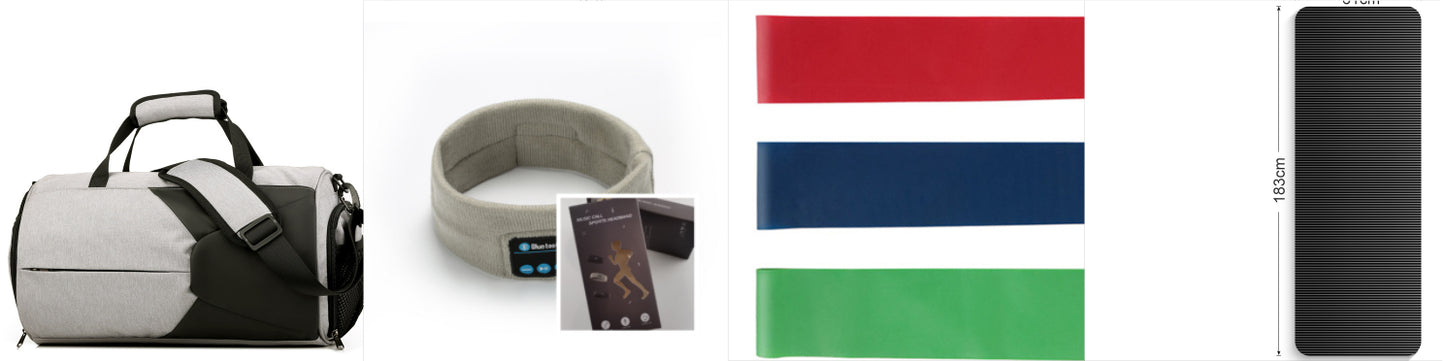 Wireless Bluetooth-Compatible Headband for Outdoor Fitness and Yoga