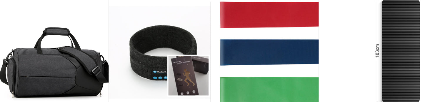 Wireless Bluetooth-Compatible Headband for Outdoor Fitness and Yoga