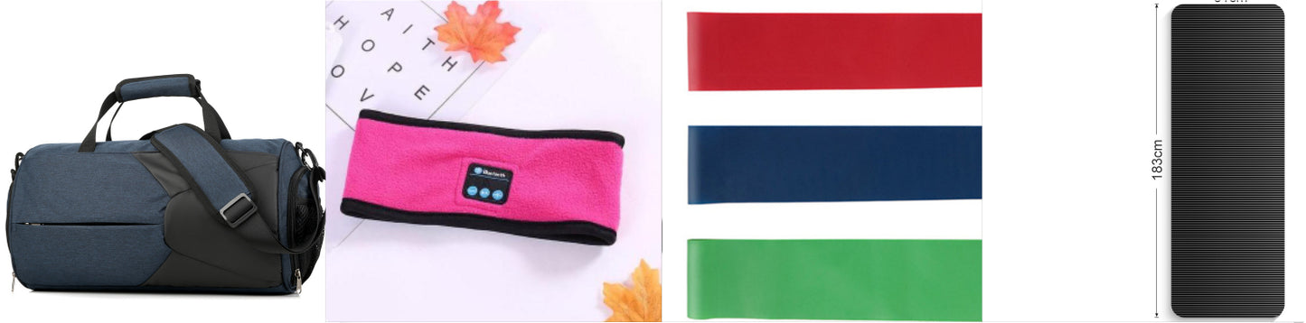 Wireless Bluetooth-Compatible Headband for Outdoor Fitness and Yoga