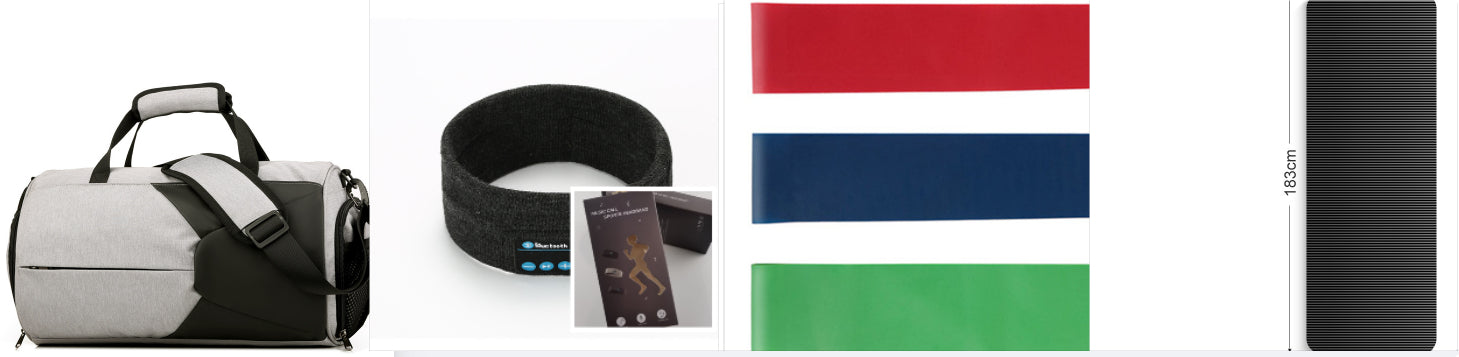 Wireless Bluetooth-Compatible Headband for Outdoor Fitness and Yoga