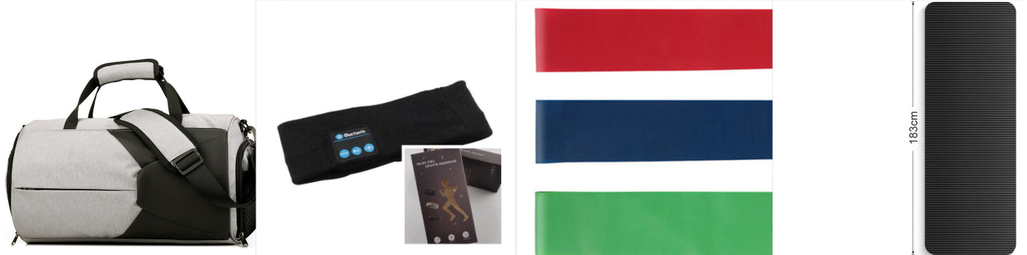 Wireless Bluetooth-Compatible Headband for Outdoor Fitness and Yoga