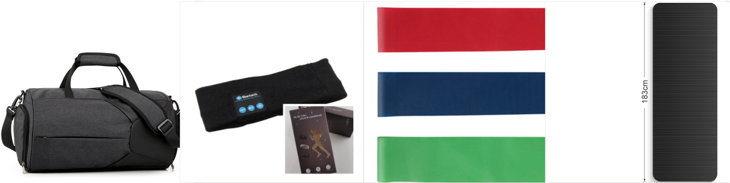 Wireless Bluetooth-Compatible Headband for Outdoor Fitness and Yoga